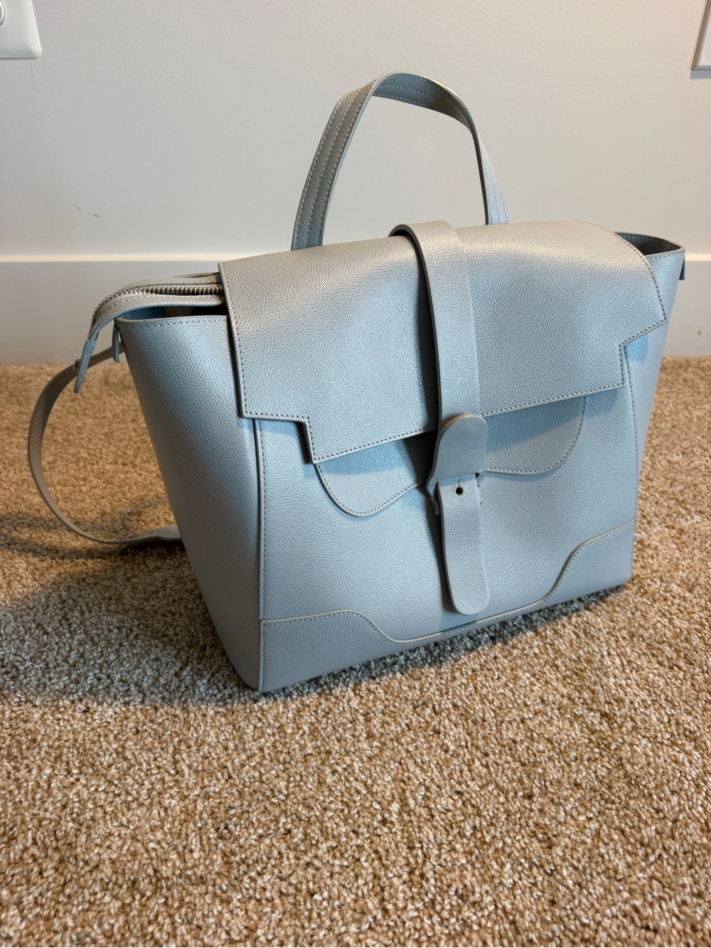 Senreve Maestra (large) Pale Blue - with replacement strap